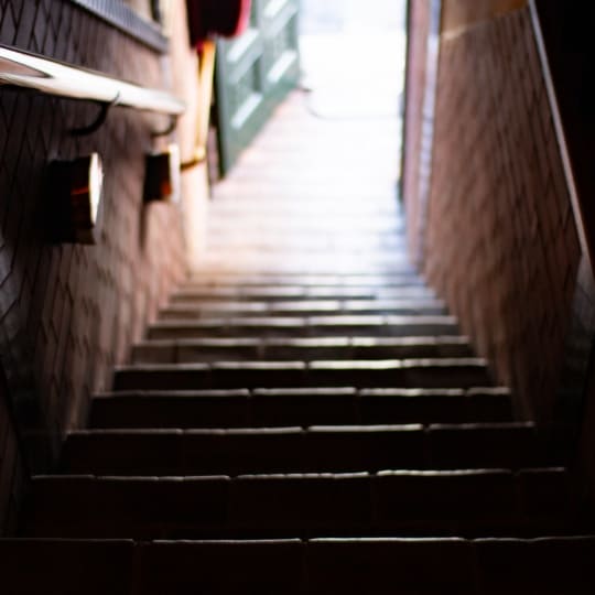 Bar VICTORYは2階にあります